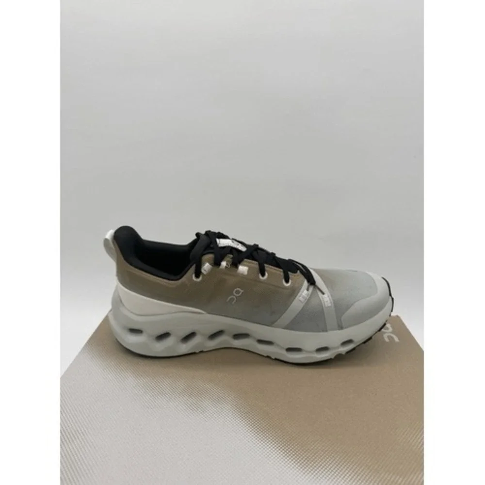 On Men's Cloudsurfer Trail Waterproof Running Shoes Safari Mineral Size 8